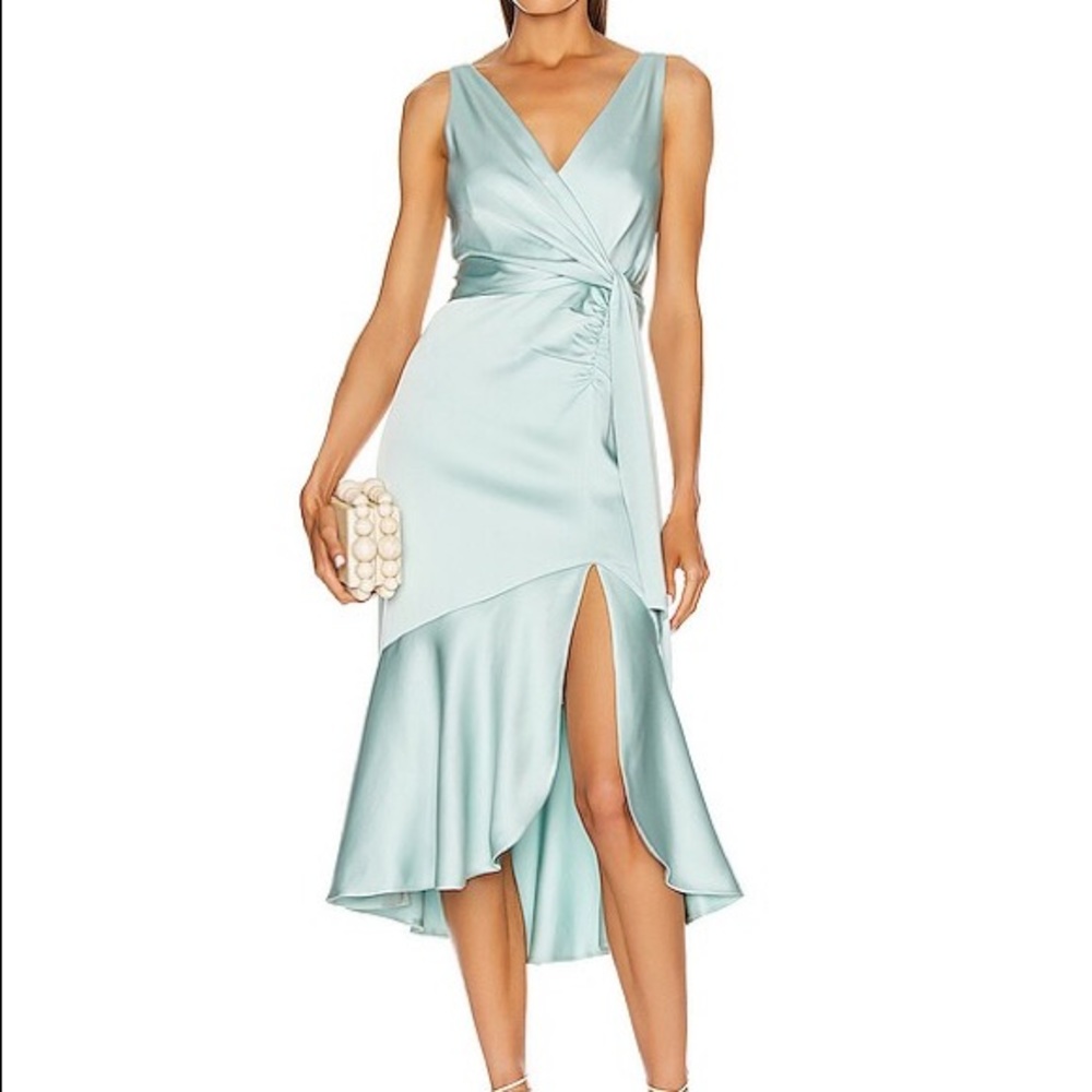 Jonathan Simkhai Mia Dress Seafoam Size 4
